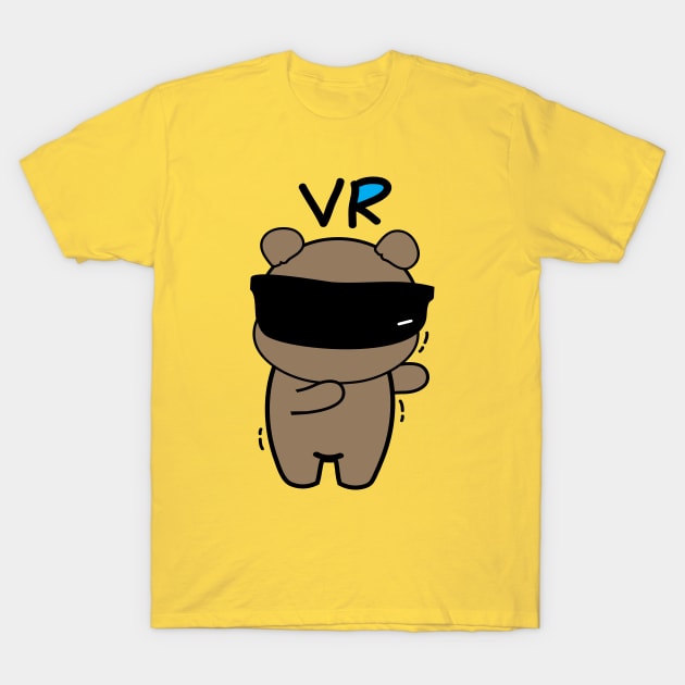 CoCo playing VR T-Shirt by CindyS